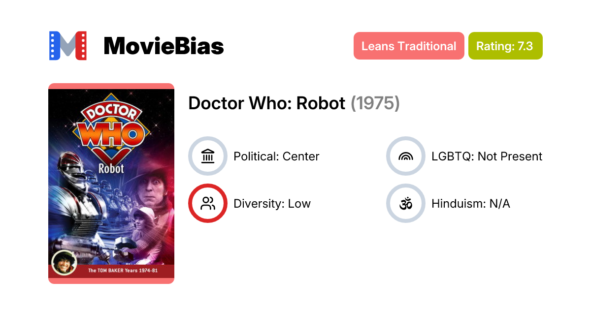 Doctor Who: Robot (1975) | MovieBias